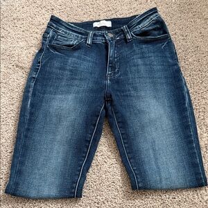 KanCan Women's Skinny Jeans - Dark Blue